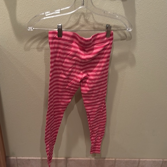 Mini Boden kids Pink Striped Leggings - Picture 7 of 7